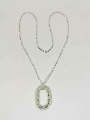 Gracious Garnet Statement Necklace