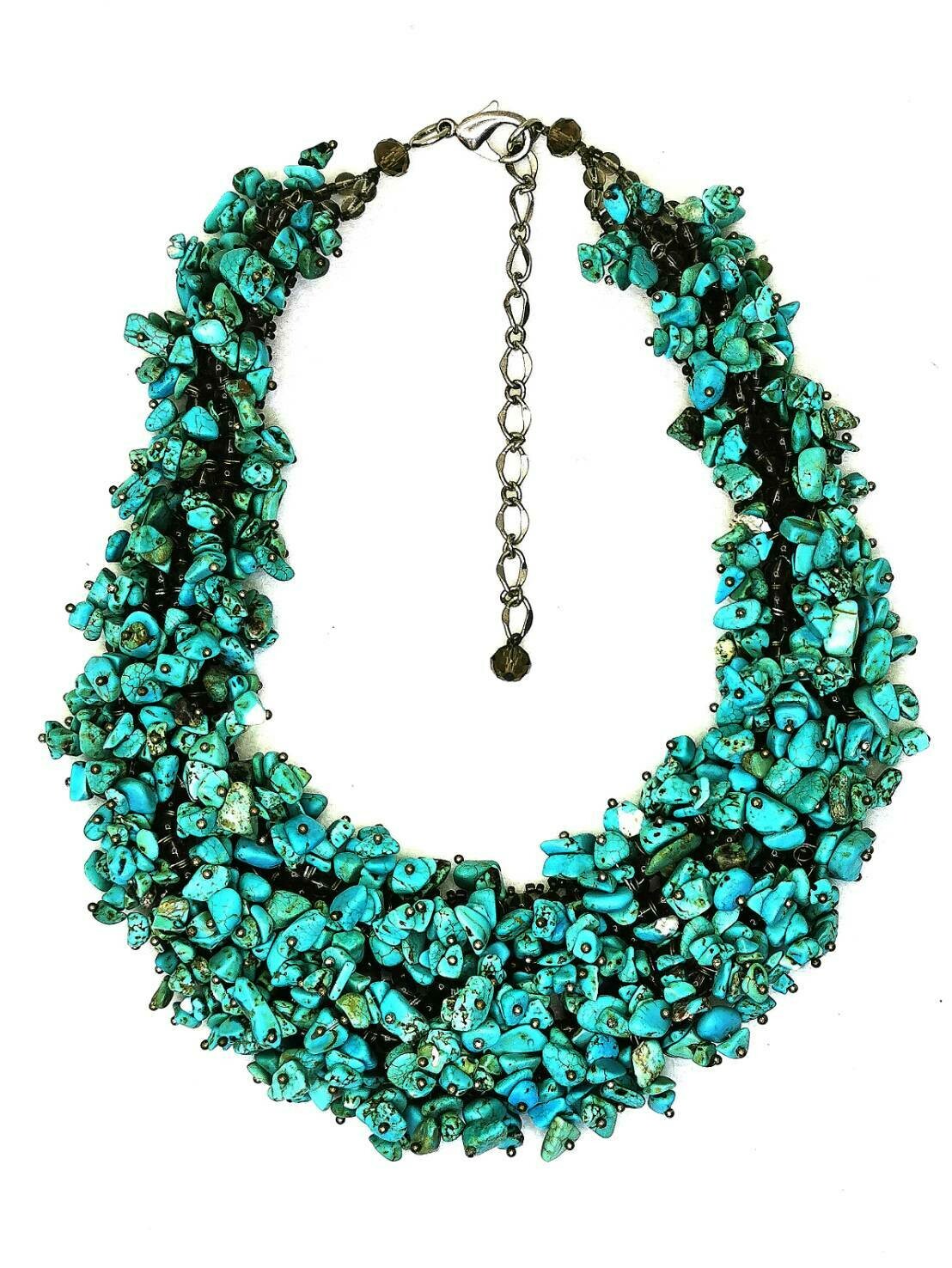 Tastefully Turquoise Statement Necklace