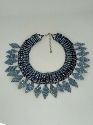 Moody Blues Statement Necklace