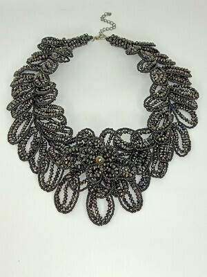 Midnight Mystery Statement Necklace