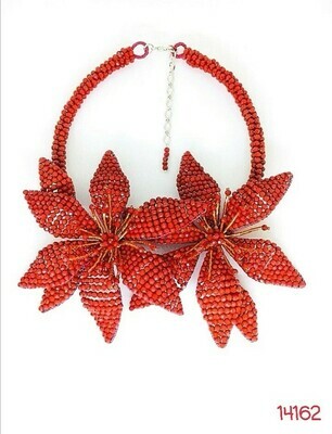 Really Red Statement Necklace