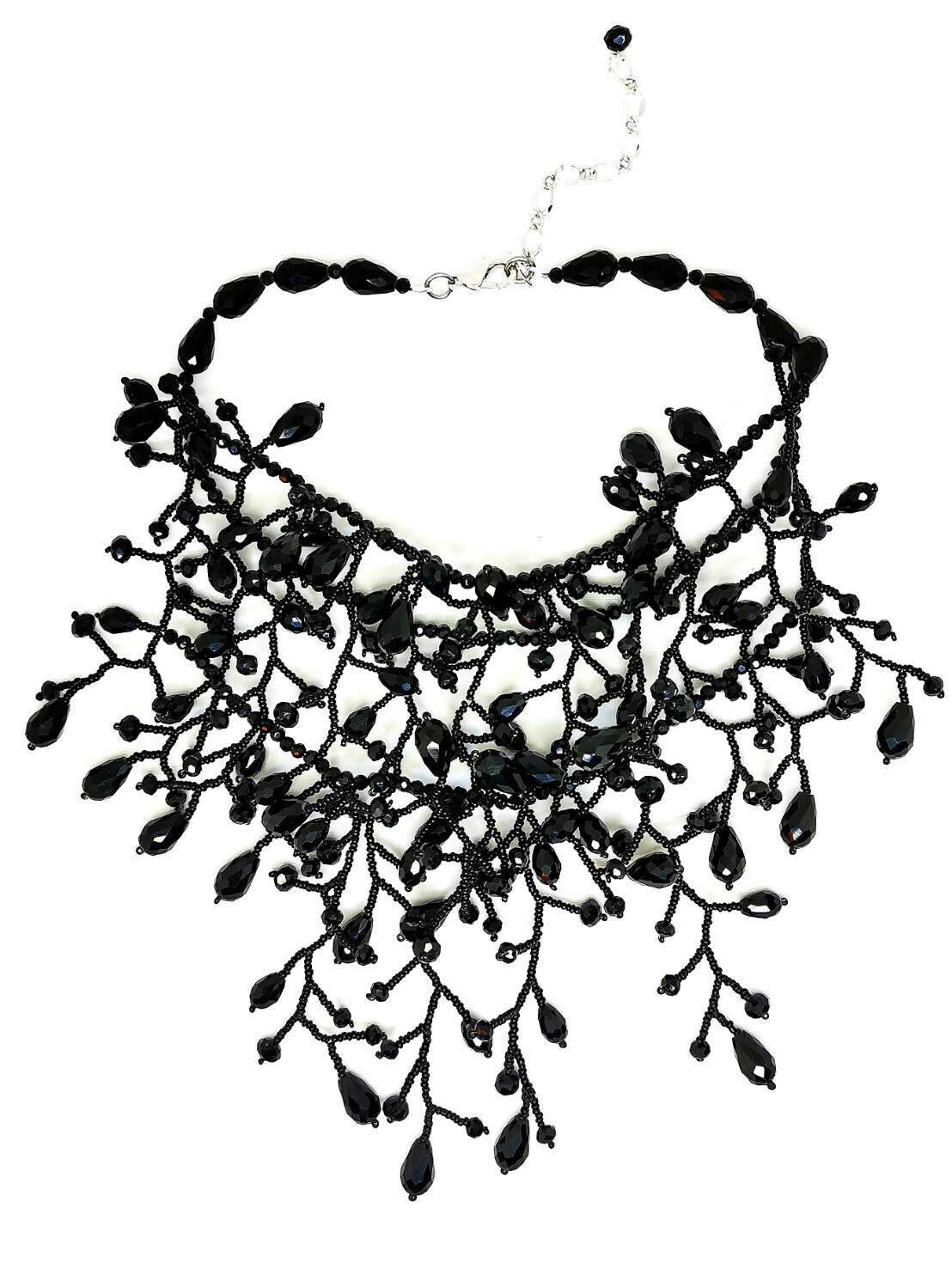 Bedazzled in Black Necklace