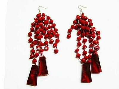 Vibrantly Violet Earrings