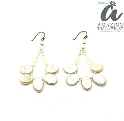 Julieta Pearlescent Dangle Earrings