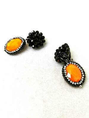 Gorgeous Garnet Teardrop Earrings