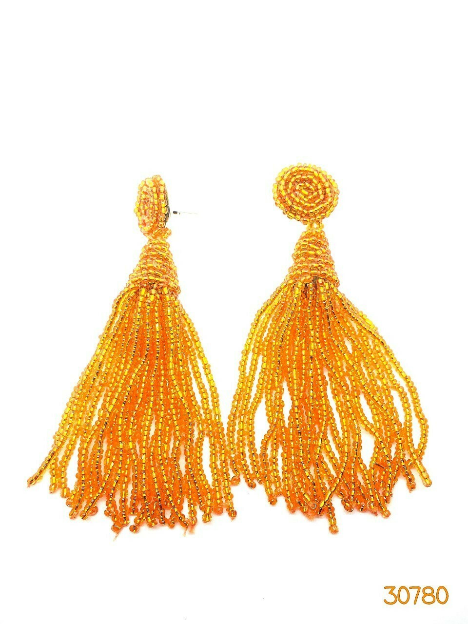 Golden Glam Dangle Earrings