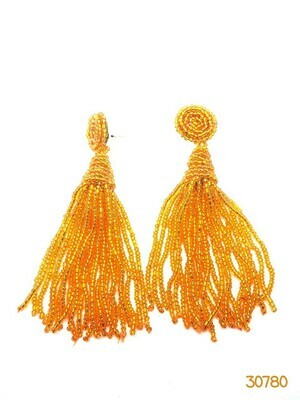 Golden Glam Dangle Earrings