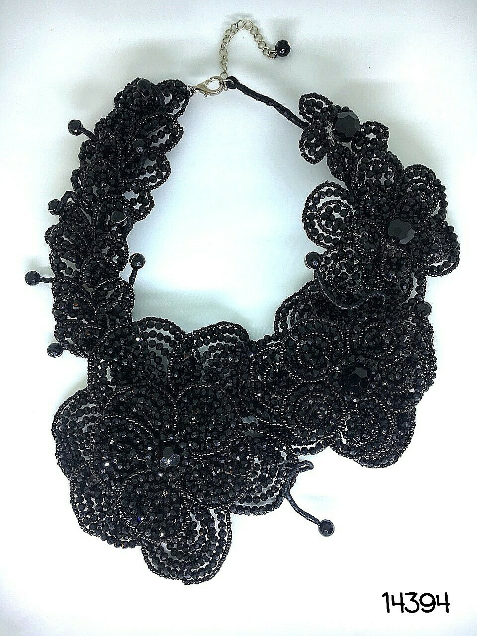 Ebony Enchantment Statement Necklace