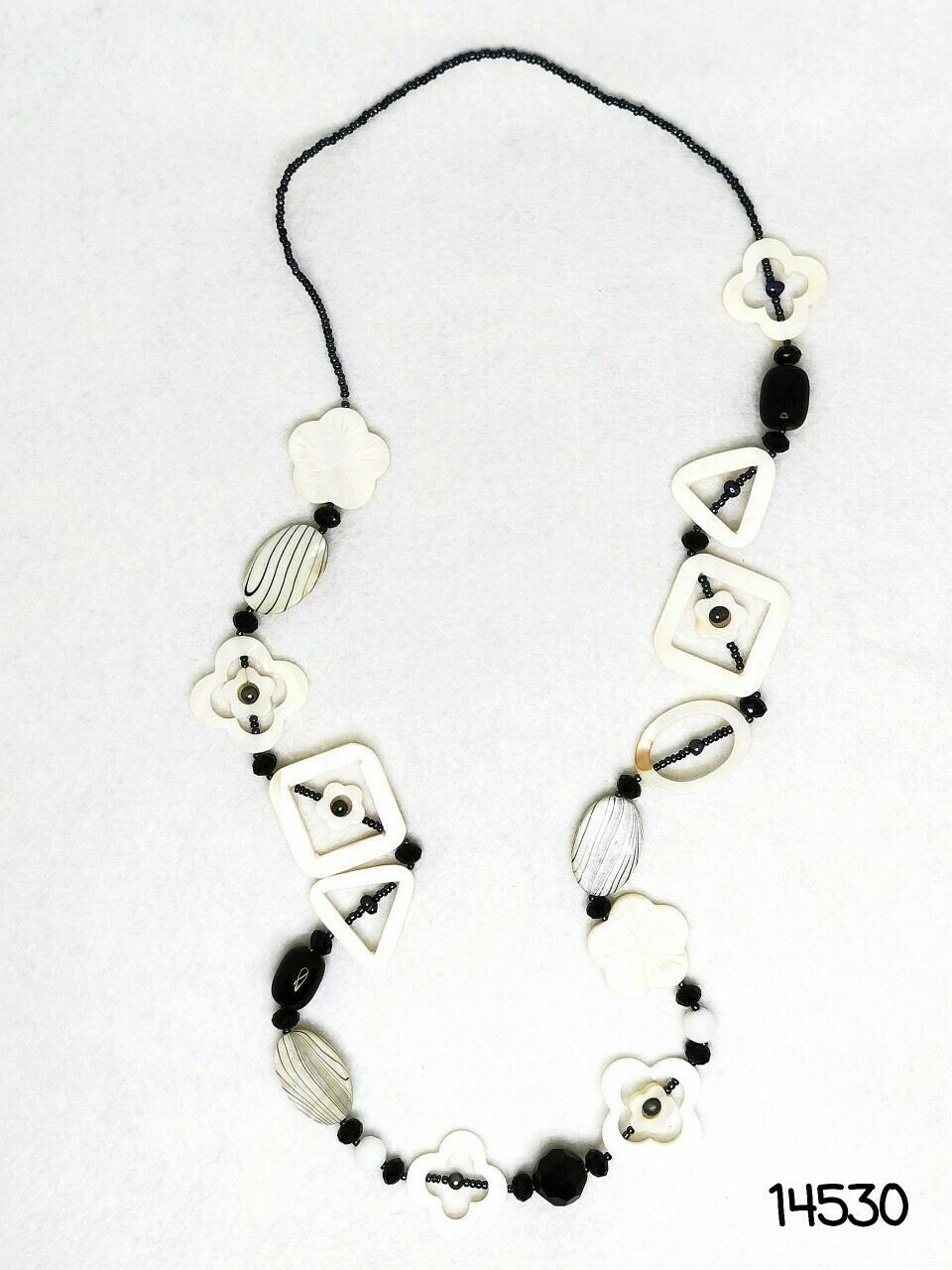 Sensational Shapes Statement Necklace