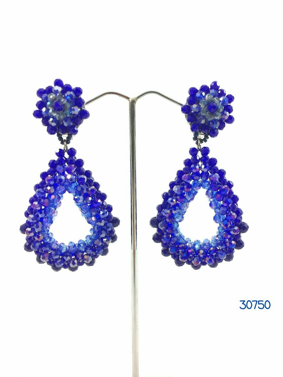 Blue Dazzle Earrings