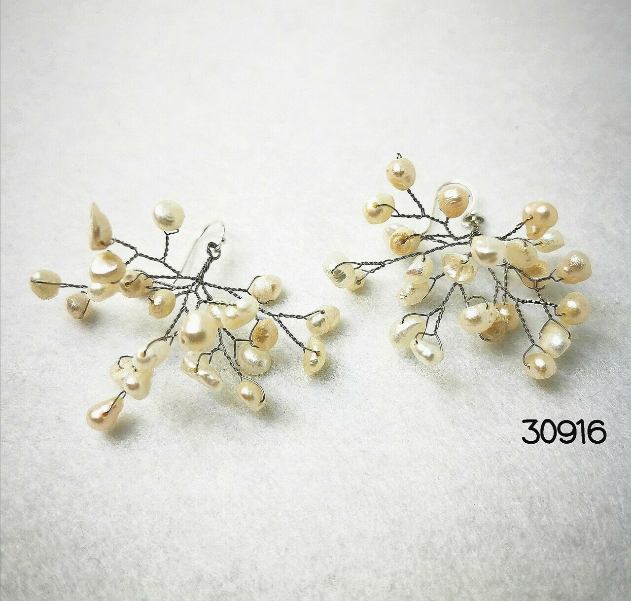 Graceful Freshwater Pearl Earrings