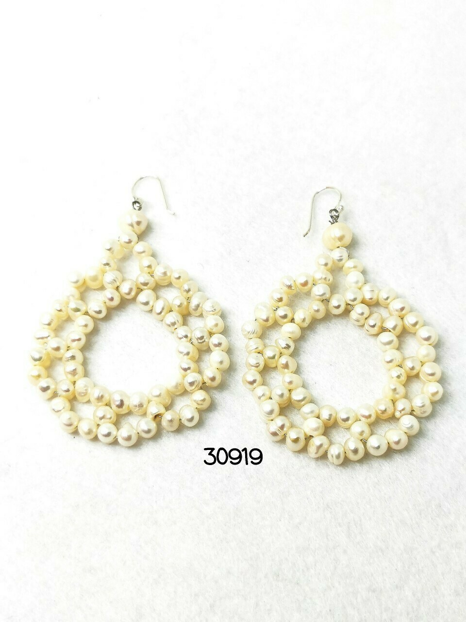 Freshwater Pearl Filigree Earrings
