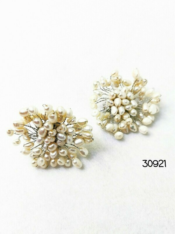 Wondrous Wedding Pearl Earrings