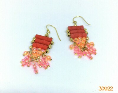 Pretty Pink Drop Earrings