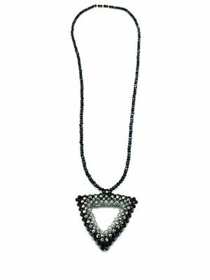 Beachcomber Blue Crystal Necklace