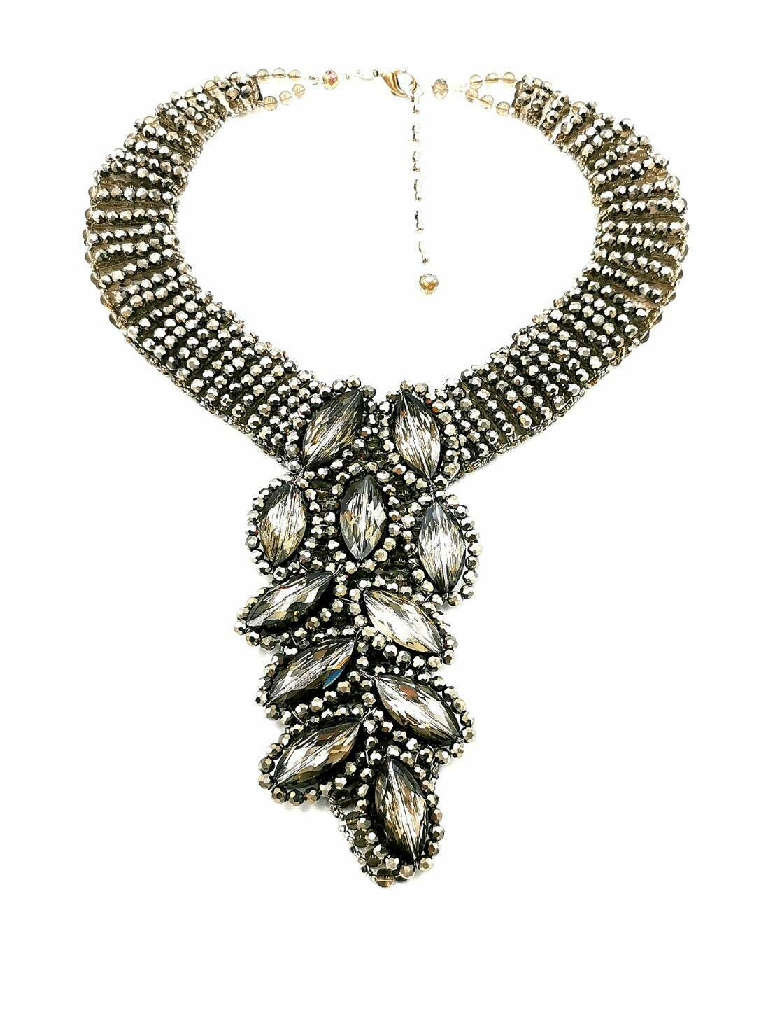 Cascading Crystals Necklace