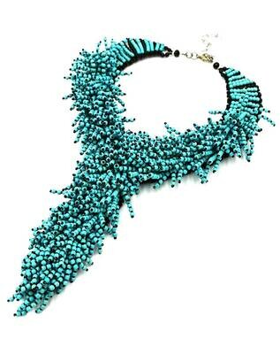 Tastefully Turquoise Statement Necklace
