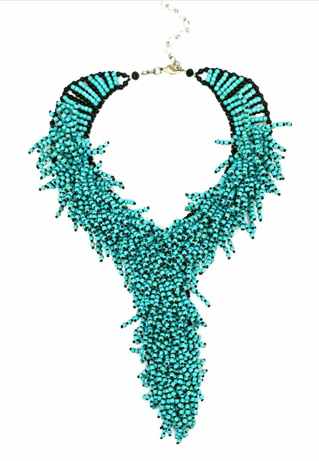 Tastefully Turquoise Statement Necklace