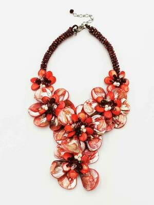 Floral Festival Statement Necklace