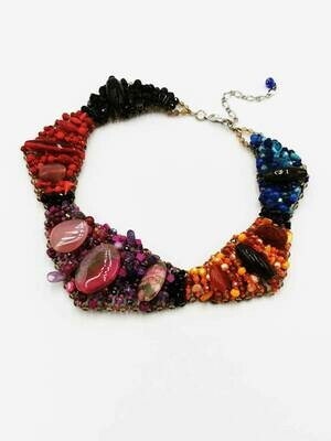 Treasure Chest Statement Necklace