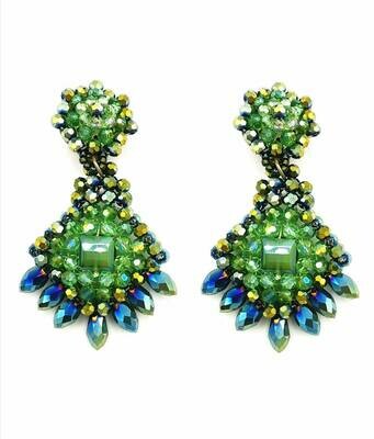 Golden Glitz Earrings