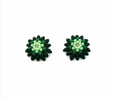 Rags to Riches Red Earrings