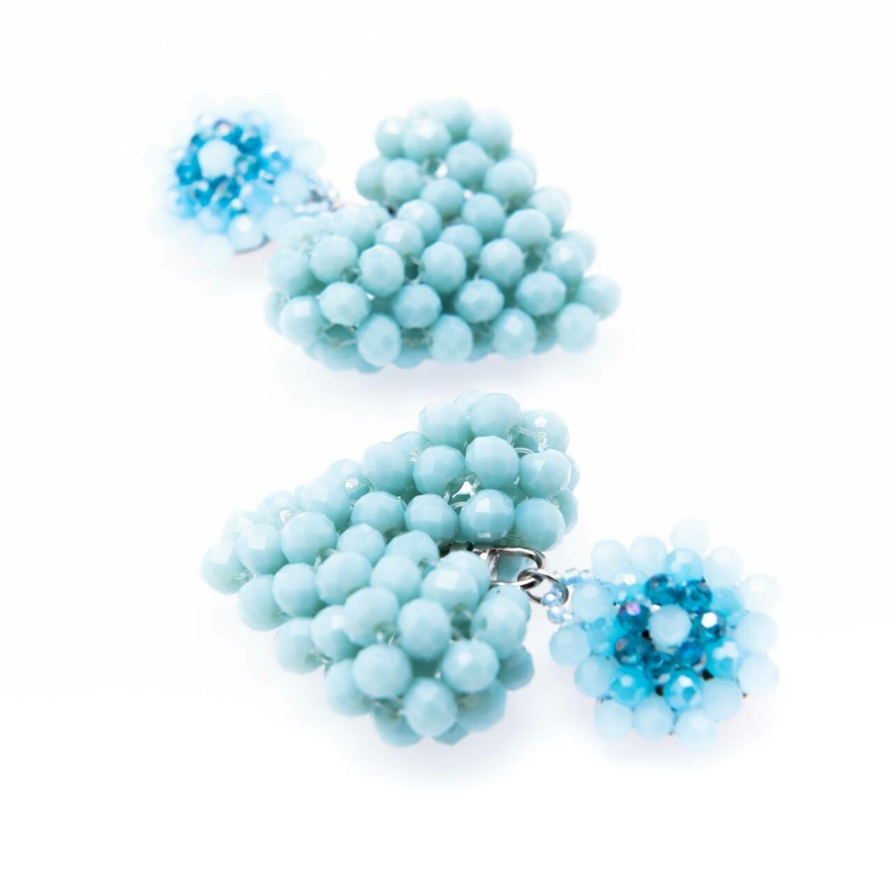 Sky Blue Drop Earrings