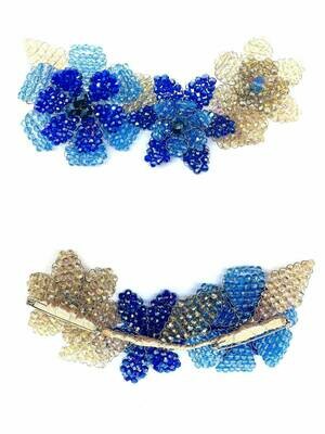 Jazzy Blue Brooch