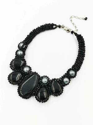 Divinely Dusky Statement Necklace