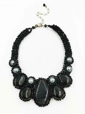 Divinely Dusky Statement Necklace
