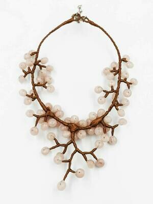 Fanciful Flowers Statement Necklace