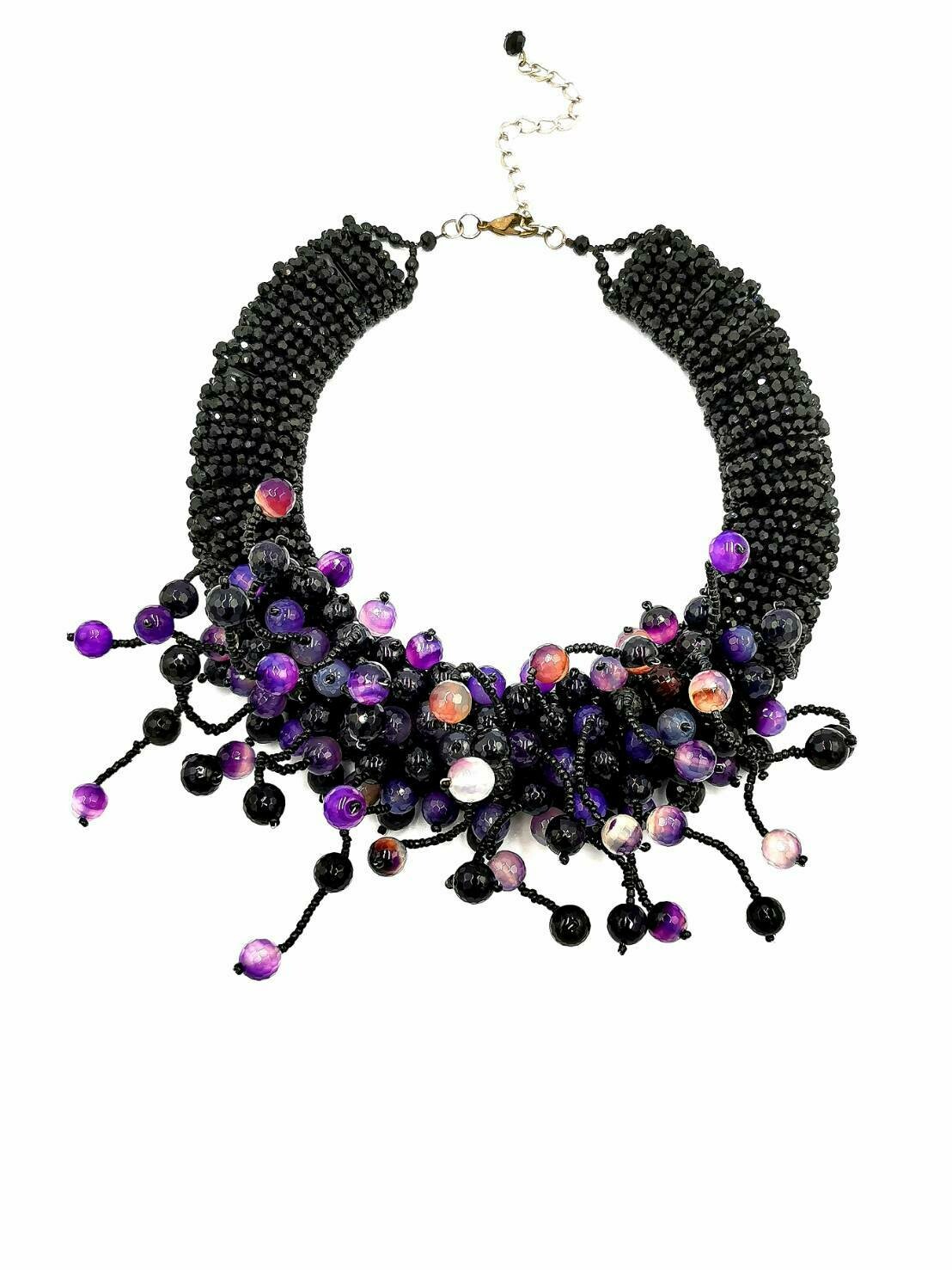 Plum Perfection Statement Necklace