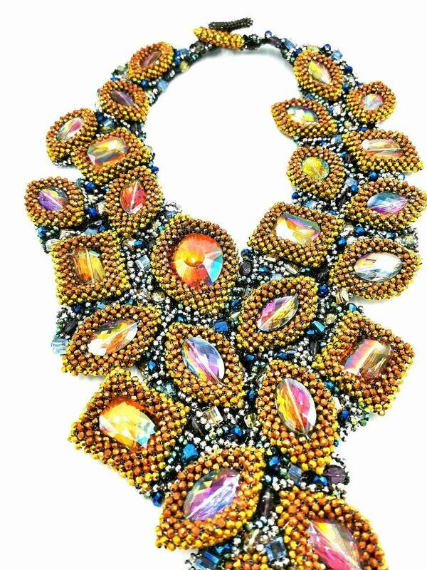 Glowing Golden Necklace