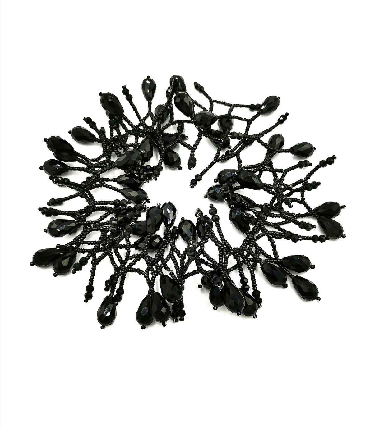 Black Rampage Statement Necklace