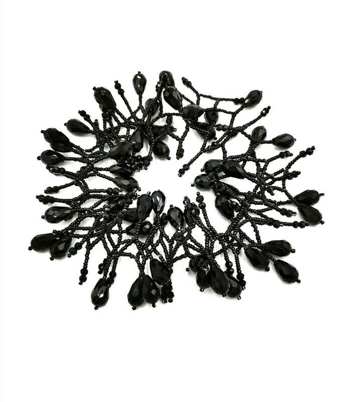Black Rampage Statement Necklace