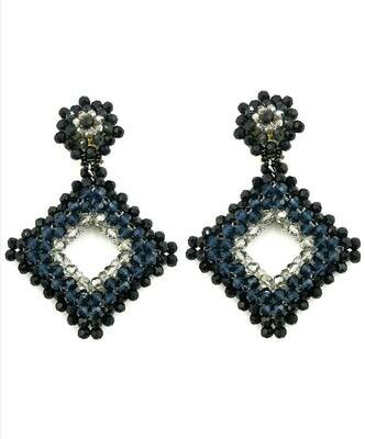 Bewitching Blue Dangle Earings