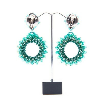 Turquoise Meets Teal Earrings