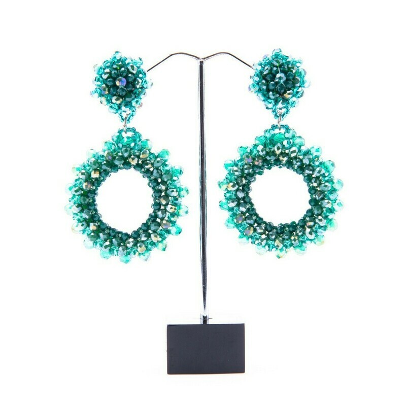 Turquoise Meets Teal Earrings