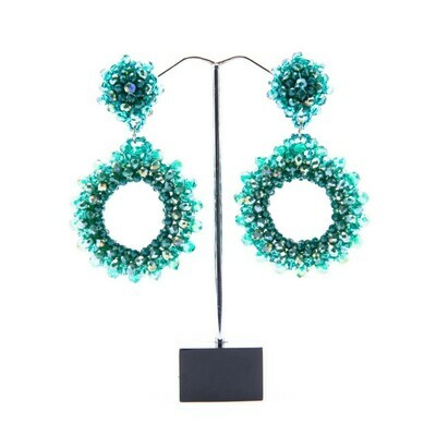 Turquoise Meets Teal Earrings