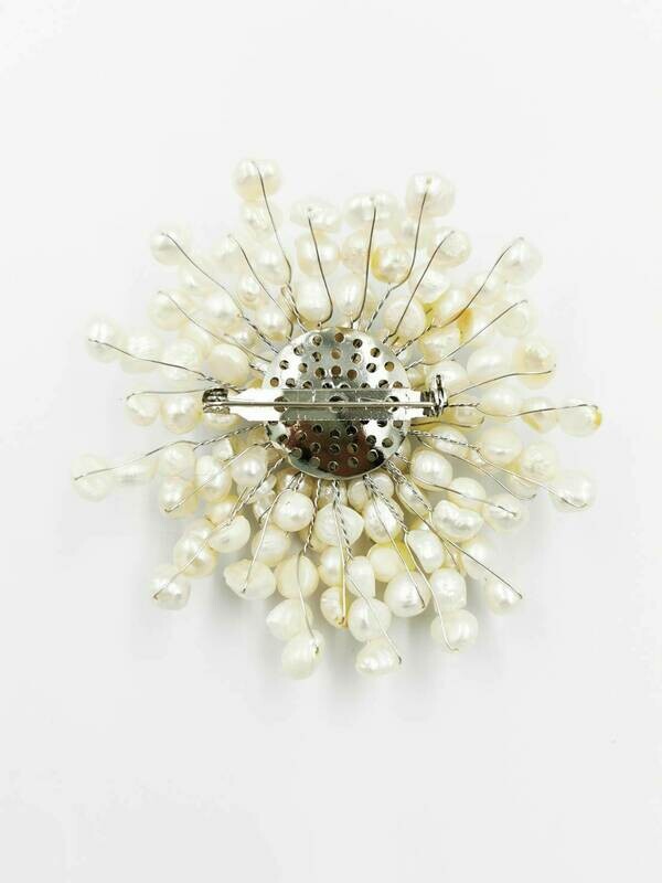 Freshwater Pearls Bridal Brooch