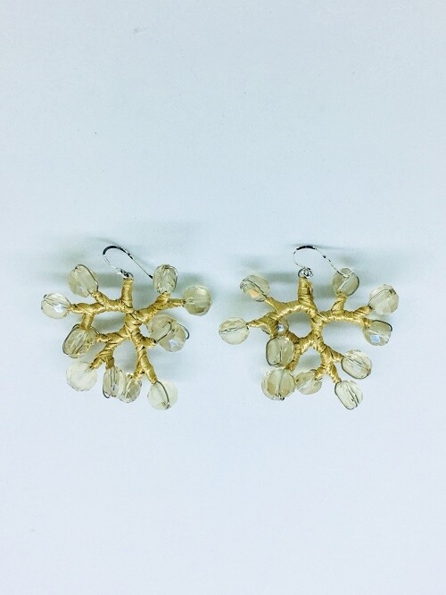 Golden Branches Earrings