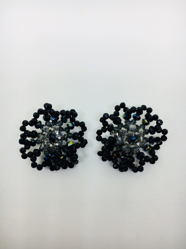 Lacy Crystal Earrings