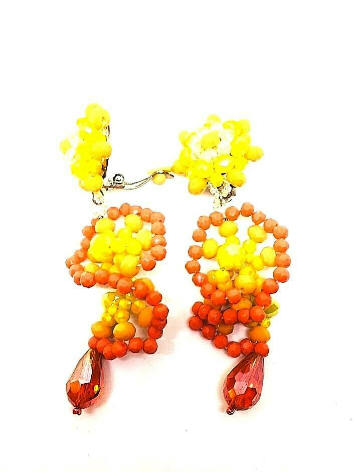 Summer Festival Crystal Earrings