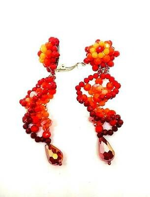 Summer Festival Crystal Earrings