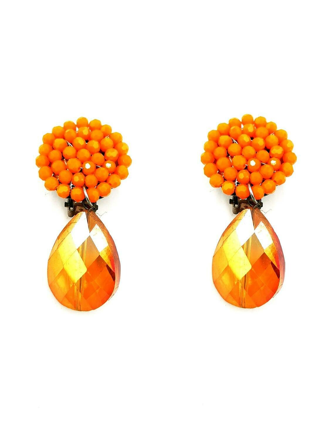 Florida Orange Earrings