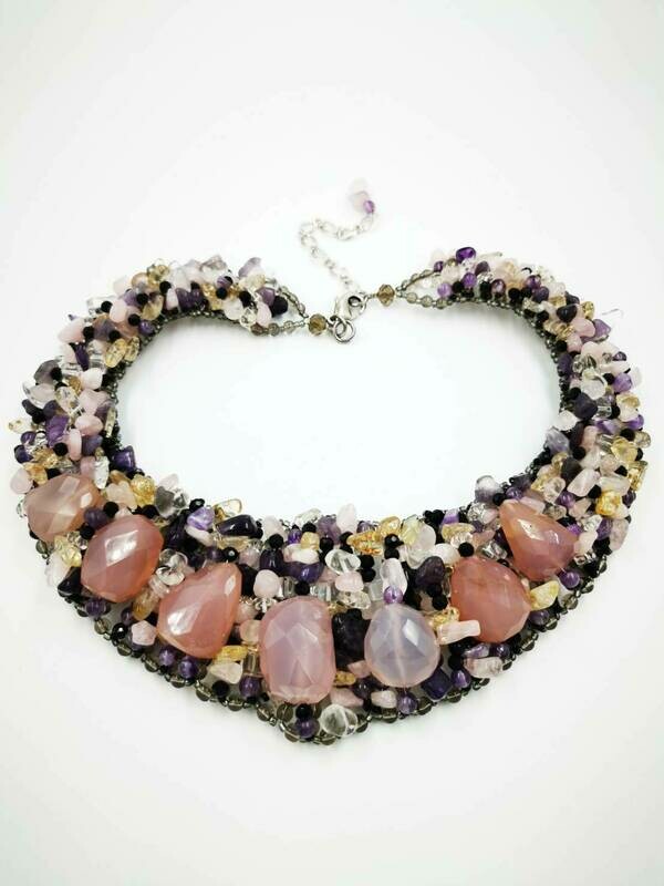 Marvelously Mauve-elicous Necklace