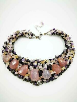 Marvelously Mauve-elicous Necklace