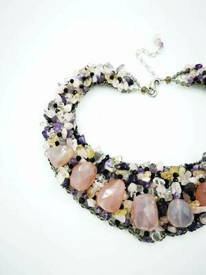Marvelously Mauve-elicous Necklace