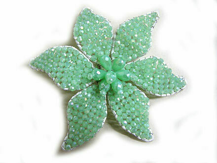 White Radiance Bridal Brooch