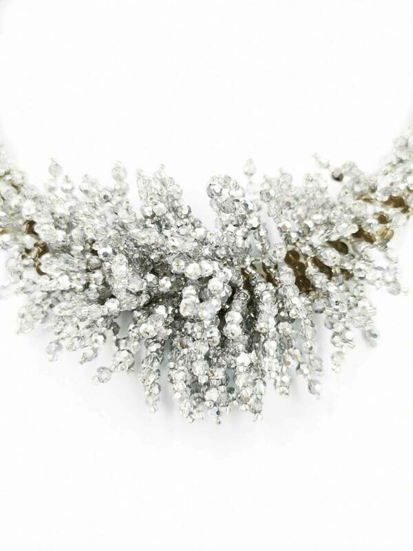 Really Silvery Racy Necklace